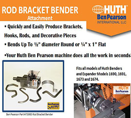 Huth Rod Bracket Bender