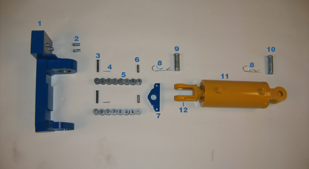 Pivot Arm Support Cylinder (Back Pressure) - Model BP-79