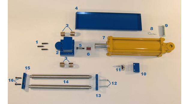 Main Cylinder - Die Carriage - Models MC-59 and MC-59HS