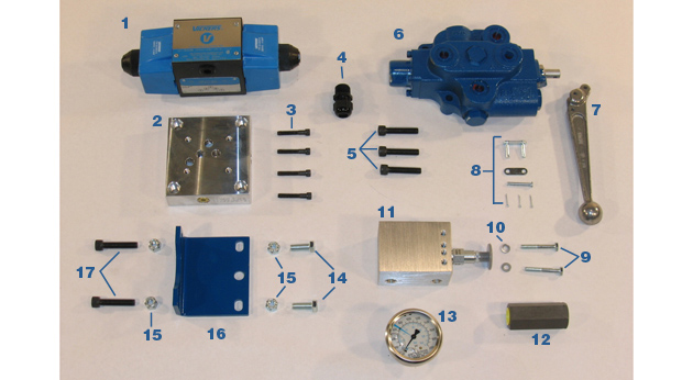 Hydraulic Valves/Gauges - Models MC-59 and MC-59HS