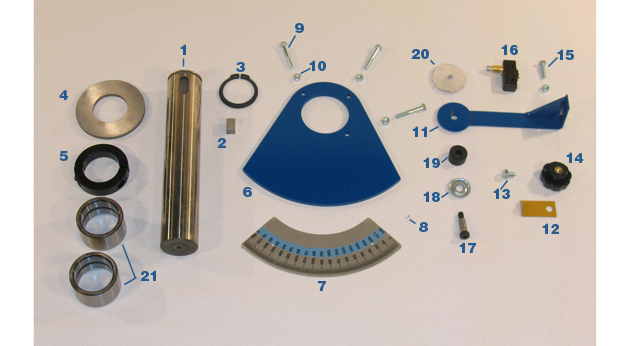 Pivot Arm/Depth of Bend - Models MC-59 and MC-59HS