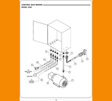 A schematic drawing for Huth Vertical Bender 3002.