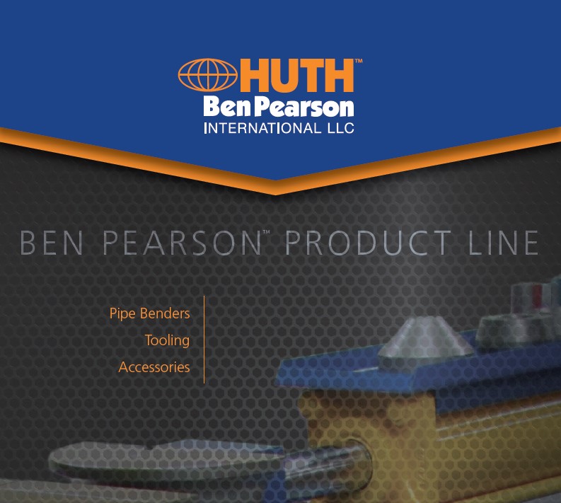 A graphic features the Huth Ben Pearson logo and text that says "Ben Pearson Product Line"