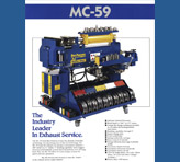 This Ben Pearson product sell sheet contains a photo of the BP model MC-59 bender and text about the product.