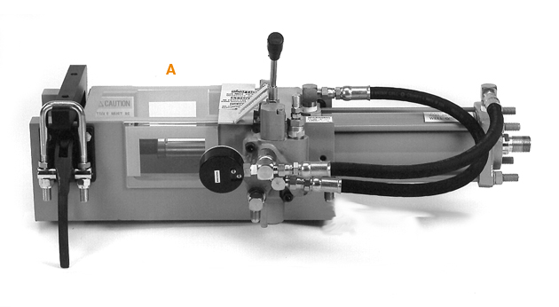 Estructura de embutidora Huth (modelos antiguos)